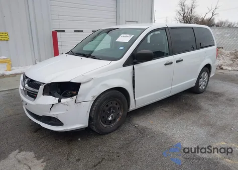2019 Dodge Grand Caravan Se z USA, uszkodzony, nr VIN 2C4RDGBG2KR505304